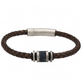 Men's Leather Bracelet Unique & Co.