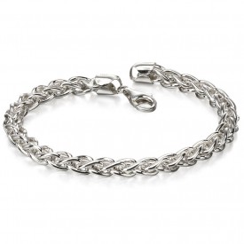 Heavy Spiga link bracelet 21cm