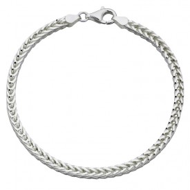 Heavyweight Foxtail chain bracelet 22cm