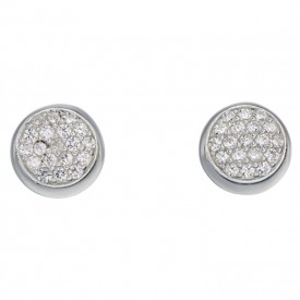 Pave CZ stud earrings (to match SP0 9109