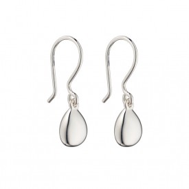  silver pebble earring
