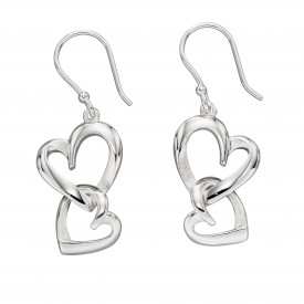 Layered Heart earrings