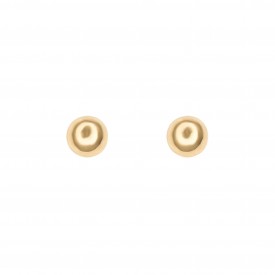 Small gold plated ball studs