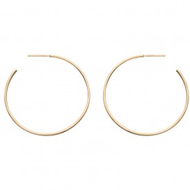 YG 30mm hoop earrings