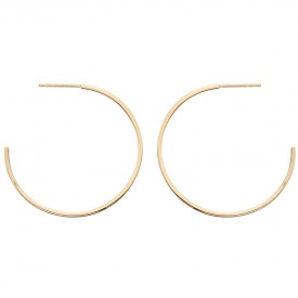 YG 40mm hoop earrings