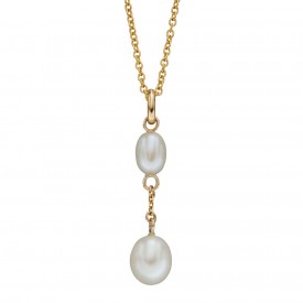 Fresh water pearl tier pendant