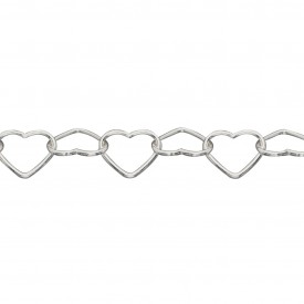 Linked Heart Ankle Chain