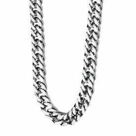 N3224 Stainless Steel Curb 56cm NECKLACE