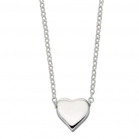 Single heart necklace