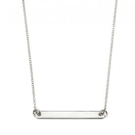 ID bar necklace 