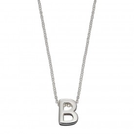 Initial necklace B