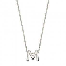 Initial necklace M