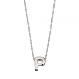 Initial necklace P