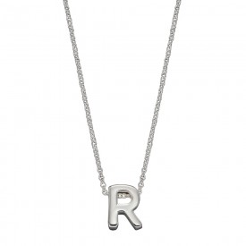 Initial necklace R