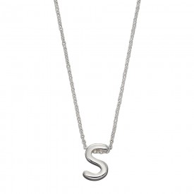 Initial necklace S