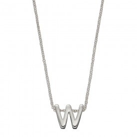 Initial necklace W