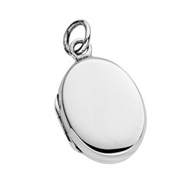 Small plain oval locket