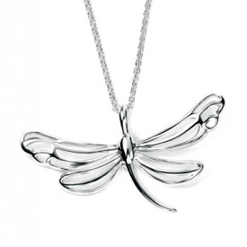 Cut Out Dragonfly Pendant