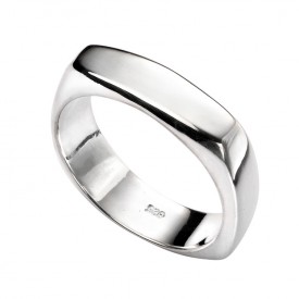 Square rounded edge ring