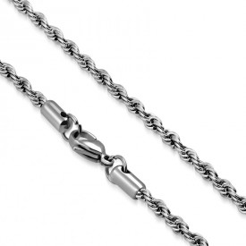 Stainlees Steel Rope Link Chain (50cm)