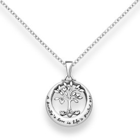 Sterling Silver Oxidized Tree of Life 