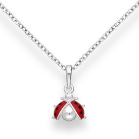 925 Sterling Silver Ladybug Pendant