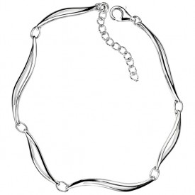 Linked leaves bracelet