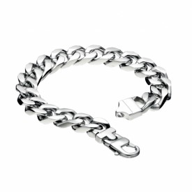 B3896 Stainless Steel Curb 22cm BRACELET