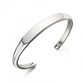 flat top shaped bangle