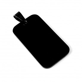 Dog Tag stainless steel engravable pendant