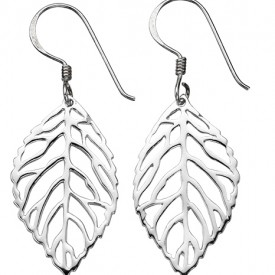 Cut out Leaf Earring