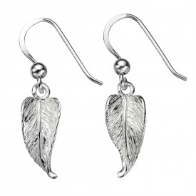 Leaf drop earrings