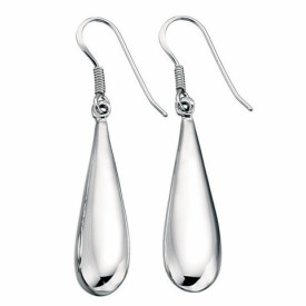 Teardrop drop earring