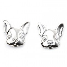 French Bulldog stud earrings