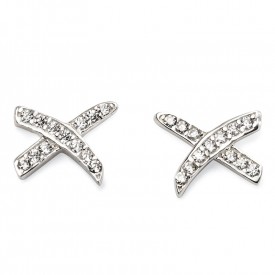 CZ Kiss Earrings
