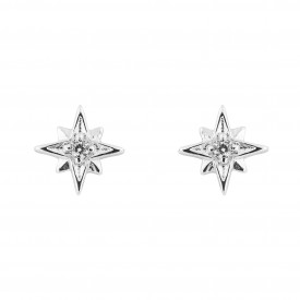 CZ Starburst Earrings