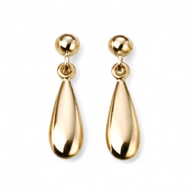 EG Lariat matching teardrop earrings