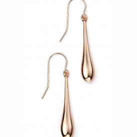 RG long drop earrings