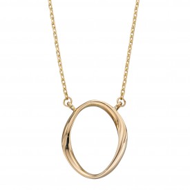 Yellow gold Twist necklace