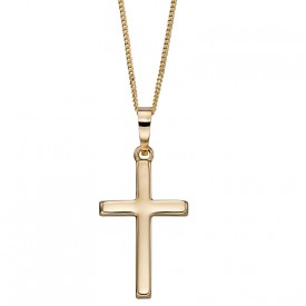 9ct yellow gold cross