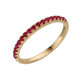 YG Ruby band ring
