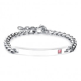 Ladies bracelet made of stainless steel