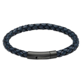 Men's leather bracelet UNIQUE & CO NAVI
