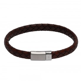Mens Leather Bracelet UNIQUE & CO 