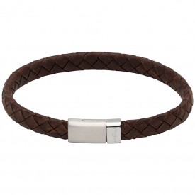 Mens Leather Bracelet UNIQUE & CO 