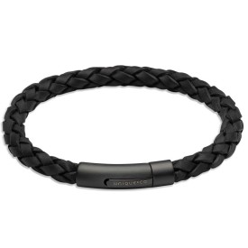 Mens Leather Bracelet UNIQUE & CO 