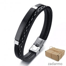 Multi Layer Leather Bracelest for Men