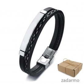 Multi Layer Leather Bracelets for Men