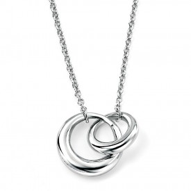 Interlocking links necklace