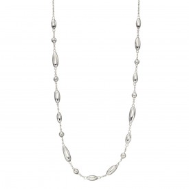 Bud station necklace
